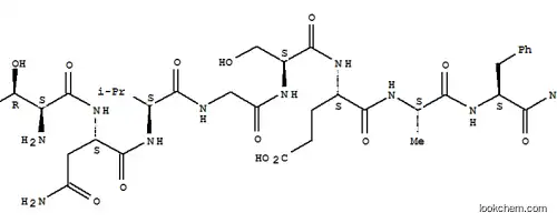 Molecular Structure of 132917-49-8 (ALPHA-CGRP (30-37) (RAT))