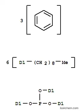 Molecular Structure of 1333-21-7 (tris(dinonylphenyl) phosphite)