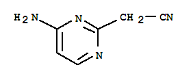 2-Pyrimidineacetonitrile,4-amino-
