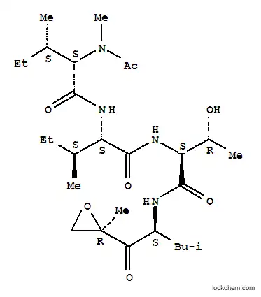 Molecular Structure of 134381-21-8 (EPOXOMICIN)
