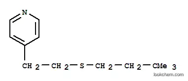 Molecular Structure of 134480-45-8 (4-{2-[(3,3-dimethylbutyl)sulfanyl]ethyl}pyridine)