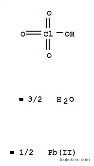 Molecular Structure of 13453-62-8 (LEAD(II) PERCHLORATE TRIHYDRATE)