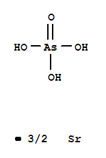 Arsenic acid (H<sub>3</sub>AsO<sub>4</sub>),strontium salt (2:3)