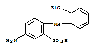 Benzenesulfonic acid,5-amino-2-[(2-ethoxyphenyl)amino]-(135-05-7)