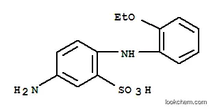 Molecular Structure of 135-05-7 (Benzenesulfonic acid, 5-amino-2-[ (2-ethoxyphenyl)amino]-)