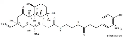 Molecular Structure of 135159-46-5 (6-125I-Hpp-fsk)