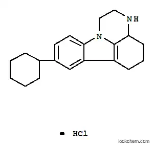 Molecular Structure of 135991-95-6 (2,3,3A,4,5,6-HEXAHYDRO-8-CYCLOHEXYL-1H-PYRAZINO[3,2,1-J,K]CARBAZOLE MESYLATE)
