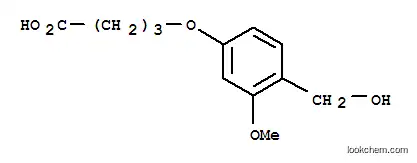 Molecular Structure of 136849-75-7 (4-(4-HYDROXYMETHYL-3-METHOXYPHENOXY)-BUTYRIC ACID)