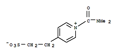 1-DIMETHYLCARBAMOYL-4-(2-SULFOETHYL)PYRIDINIUM BETAINE