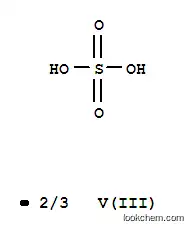 Molecular Structure of 13701-70-7 (divanadium tris(sulphate))