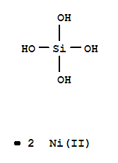 Silicic acid (H4SiO4),nickel(2+) salt (1:2) (8CI,9CI)
