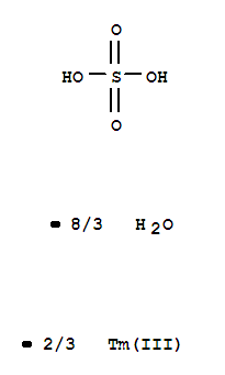 Thulium (III) sulfate octahydrate