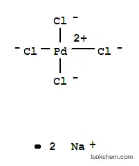 Molecular Structure of 13820-53-6 (Sodium tetrachloropalladate(II))