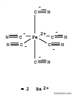 Molecular Structure of 13821-06-2 (BARIUM FERROCYANIDE)