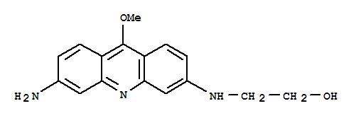 138230-20-3,3-amino-6-methoxy-9-(2-hydroxyethylamino)acridine,3-amino-6-methoxy-9-(2-hydroxyethylamino)acridine