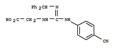 Glycine,N-[[(4-cyanophenyl)amino][(diphenylmethyl)amino]methylene]-