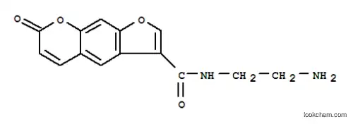 Molecular Structure of 138488-46-7 (3-((2-aminoethyl)carbamoyl)psoralen)