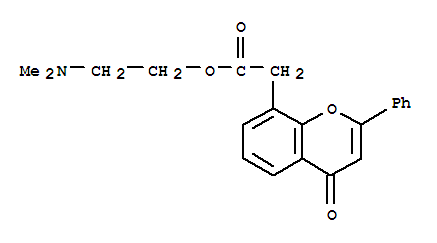 flavone-8-acetic acid dimethylaminoethyl ester