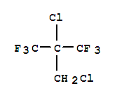 Molecular Structure of 138690-25-2 (Propane,2-chloro-2-(chloromethyl)-1,1,1,3,3,3-hexafluoro-)