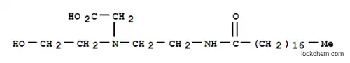 Molecular Structure of 139-92-4 (N-(2-hydroxyethyl)-N-[2-[(1-oxooctadecyl)amino]ethyl]glycine)
