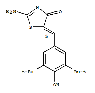 Factory Supply (5Z)-2-Amino-5-[(4-hydroxy-3,5-ditert-butyl-phenyl)methylidene]-1,3-thiazol-4-one