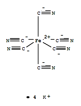 Tetrapotassium hexacyanoferrate trihydrate