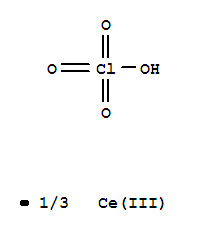 Molecular Structure of 14017-47-1 (Perchloric acid,cerium(3+) salt (3:1))