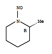 Piperidine,2-methyl-1-nitroso-, (2R)-