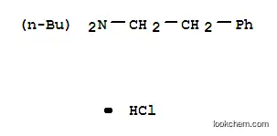 Molecular Structure of 14180-18-8 (N,N-dibutylphenethylamine hydrochloride)