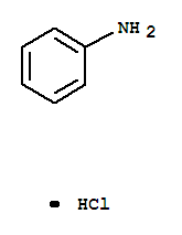 Molecular Structure of 142-04-1 (Benzenamine,hydrochloride (1:1))