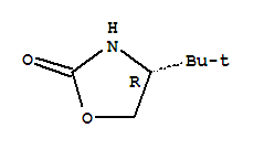 Molecular Structure of 142618-93-7 (2-Oxazolidinone,4-(1,1-dimethylethyl)-, (4R)-)