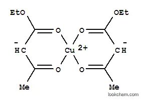 Molecular Structure of 14284-06-1 (COPPER(II) ETHYLACETOACETATE)