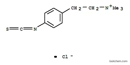 Molecular Structure of 142937-20-0 (3-(4'-(ethylene-N,N,N-trimethylamino)phenyl)-2-isothiocyanate)