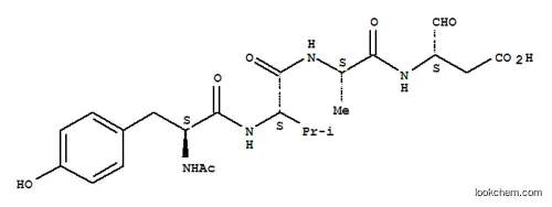 Molecular Structure of 143313-51-3 (AC-YVAD-CHO)