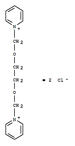 Pyridinium,1,1'-[1,2-ethanediylbis(oxymethylene)]bis-, chloride (1:2)