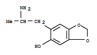 145284-65-7,2-hydroxy-4,5-methylenedioxyamphetamine,2-hydroxy-4,5-methylenedioxyamphetamine