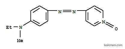 Molecular Structure of 14551-09-8 (Pyridine, 4-((p-(N-ethyl-N-methyl)amino)phenylazo)-, 1-oxide)