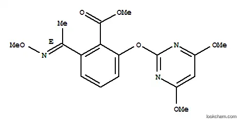 Molecular Structure of 147411-69-6 ((E)-PYRIMINOBAC-METHYL)