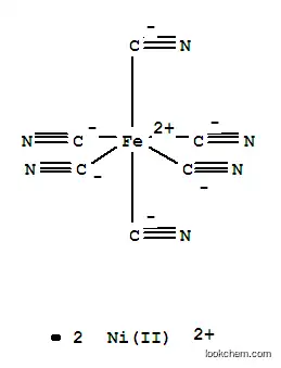 Molecular Structure of 14874-78-3 (NICKEL FERROCYANIDE)