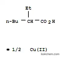 Molecular Structure of 149-11-1 (Copper bis(2-ethylhexanoate))