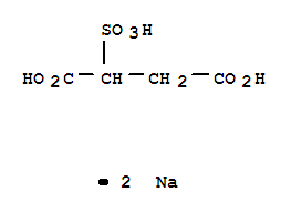 14933-03-0,Sulfosuccinic acid, sodium salt,Butanedioicacid, sulfo-, disodium salt (9CI); Succinic acid, sulfo-, disodium salt (8CI);Disodium sulfosuccinate; Emcol K 8300; K 8300; Sulfosuccinic acid disodium salt