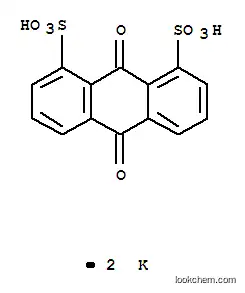 Molecular Structure of 14938-42-2 (ANTHRAQUINONE-1,8-DISULFONIC ACID DIPOTASSIUM SALT)