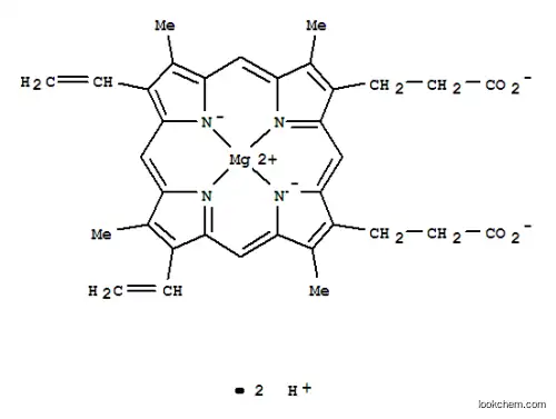 Molecular Structure of 14947-11-6 (magnesium protoporphyrin)