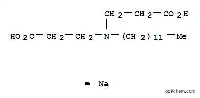 Molecular Structure of 14960-06-6 (N-DODECYL-B-IMINODIPROPIONIC ACID, MONOSODIUM SALT, ANAGRADE?)