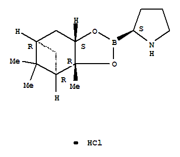 (S)-2-Pyrrolidineboronic acid (-)-pinanediol ester hydrochloride