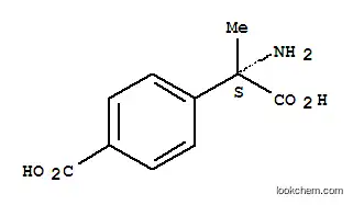 Molecular Structure of 150145-89-4 ((S)-ALPHA-METHYL-4-CARBOXYPHENYLGLYCINE)