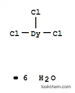 Molecular Structure of 15059-52-6 (DYSPROSIUM(III) CHLORIDE HEXAHYDRATE)