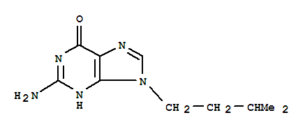2-Amino-9-isopentyl-5H-purin-6(9H)-one