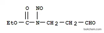 Molecular Structure of 151751-83-6 (ethyl N-nitroso-N-(3-oxopropyl)carbamate)