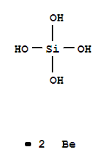 Silicic acid (H4SiO4),beryllium salt (1:2) (8CI,9CI)